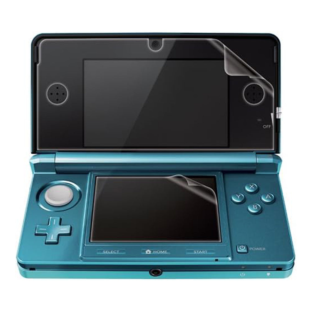for Nintendo 3DS (older) - Clear Plastic Film Guard Screen Protector Set | FPC
