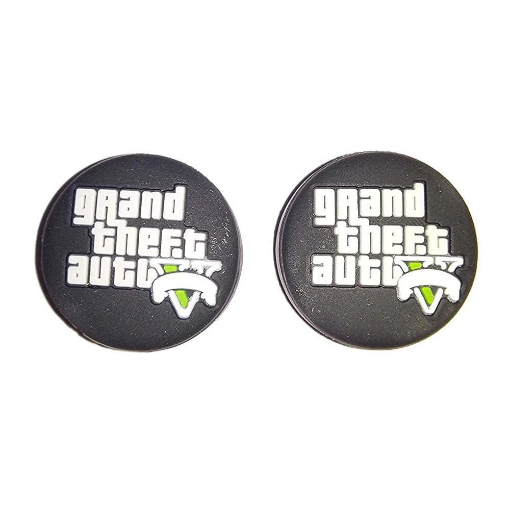 for PS5 | Series X|S | PS4 | Xbox One - 2x GTA V Silicone Thumbstick Grip Caps