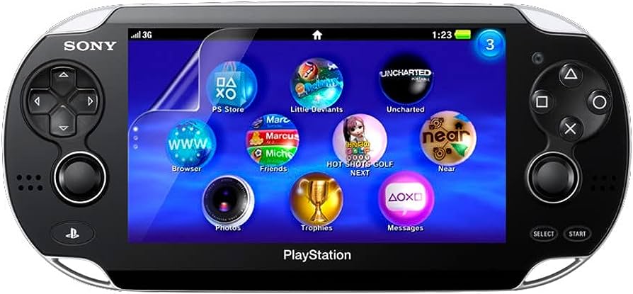 for Sony PS Vita 2000 Series - Plastic Screen Protector Guard Film | FPC