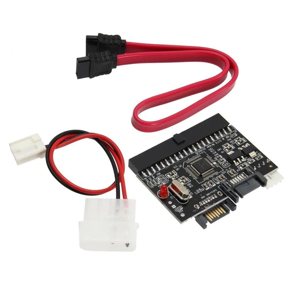 IDE 100/133 HDD CD DVD to SATA Bidirational Converter Adapter with Cables