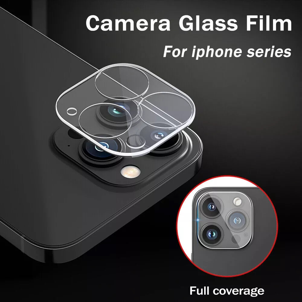 for iPhone 16 Pro | 16 Pro Max - 2x Tempered Glass Camera Lens Protection Cover