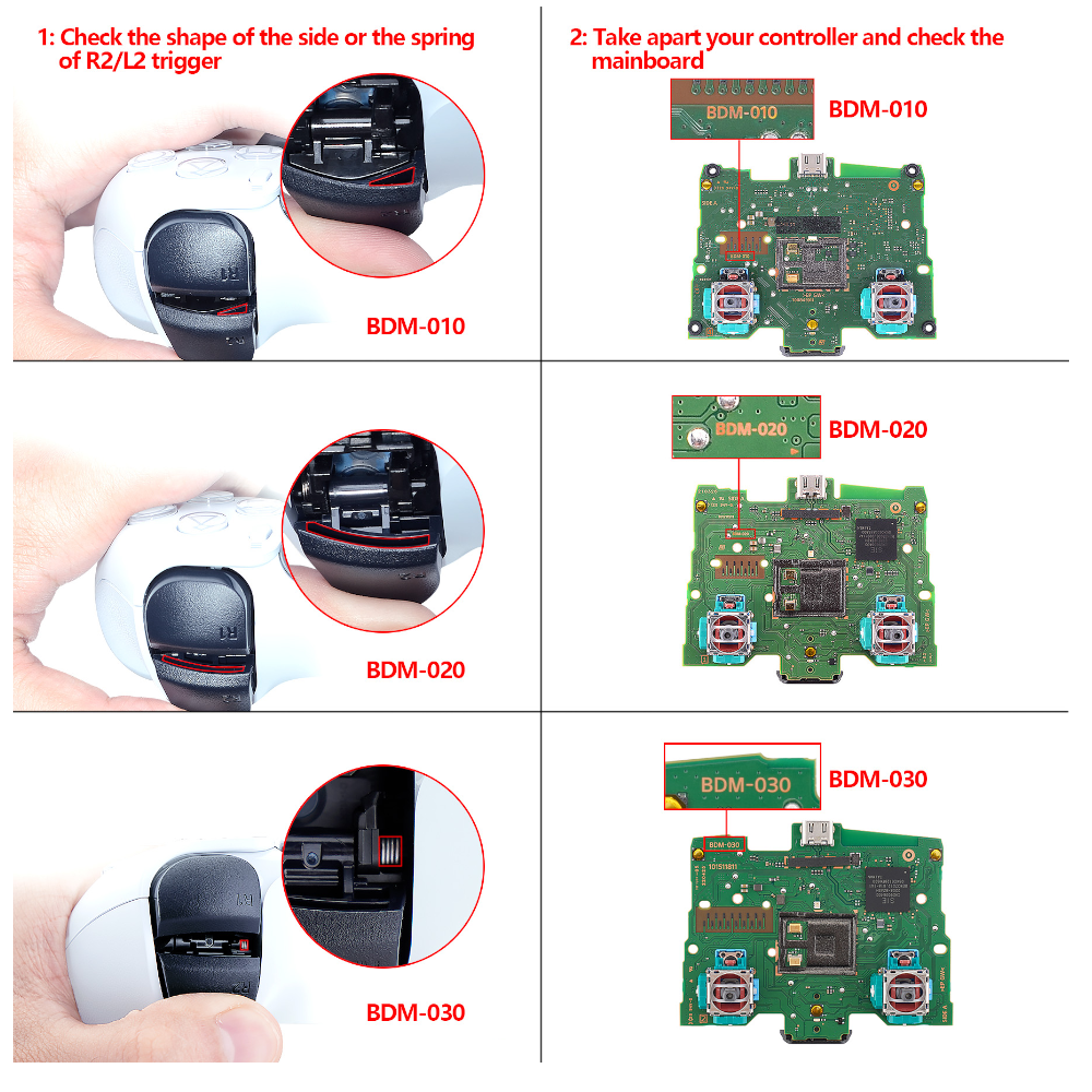 for Sony PS5 Controller V1 BDM-010 - Conductive Button Membrane Circuit Flex