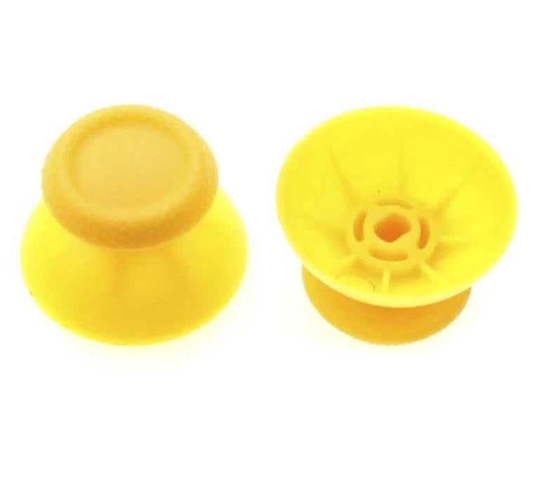 for Sony PS5 Controllers - Yellow Analog Thumb Stick Grip Replacements | FPC