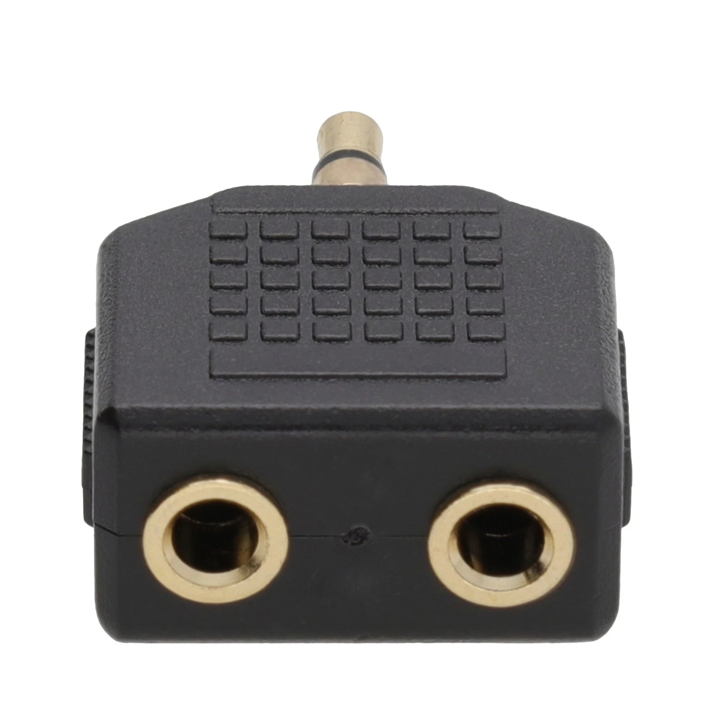 For Laptop | Phone - 3.5mm Headphone Y Splitter 1 M to 2 F Audio Adapter AUX