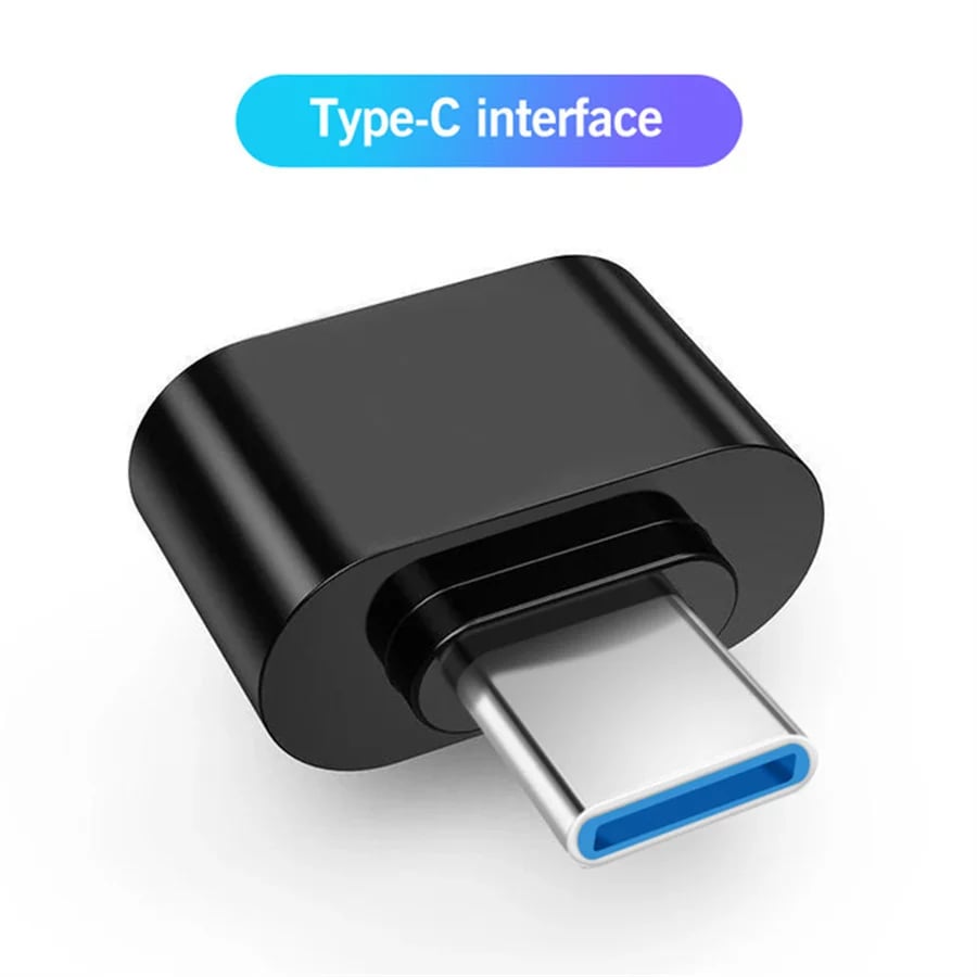 for iPhone 17 | 16 | 15 - Type C To USB Adapter 3.0 USB-C 3.1 OTG Converter
