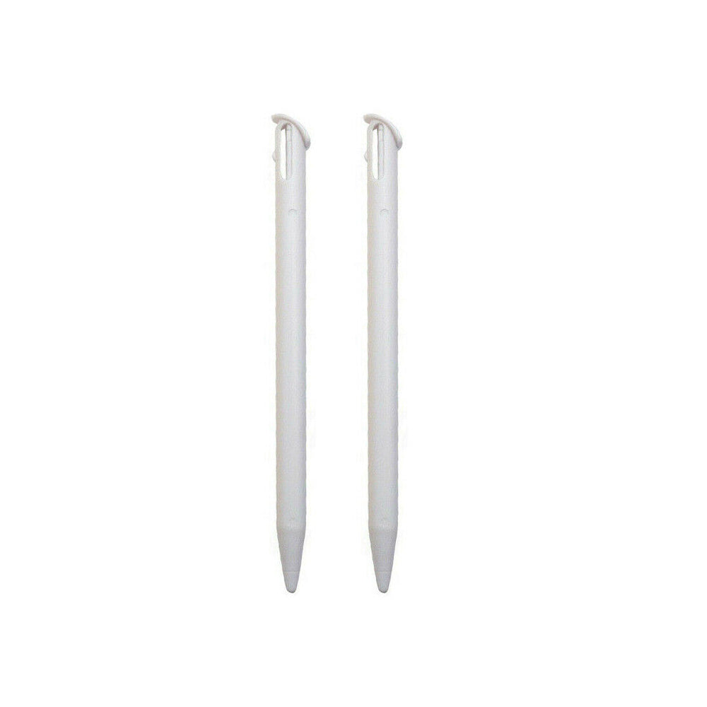 for Nintendo NEW 3DS XL - 2 White Replacement Touch Screen Stylus Pens | FPC