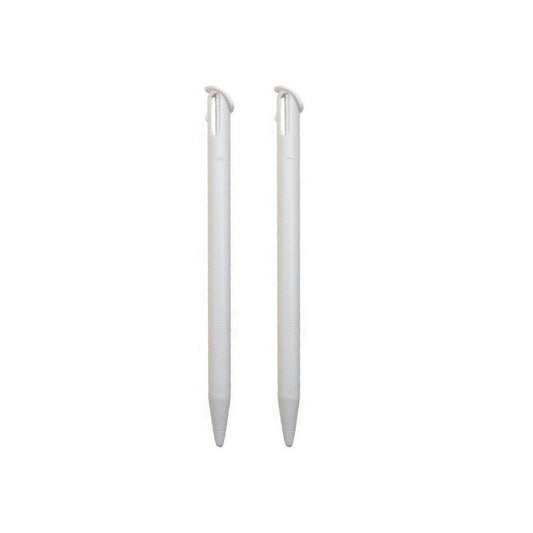 for Nintendo NEW 3DS XL - 2 White Replacement Touch Screen Stylus Pens | FPC