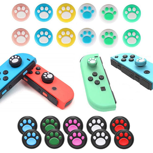 for Switch | Lite | OLED - 2 Cat Paw Silicone Thumb Stick Grip Cover Caps | FPC