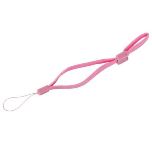 for Wii Remote 3DS 2DS PSP Switch PSV Move - 2x Pink Adjustable Arm Wrist Strap