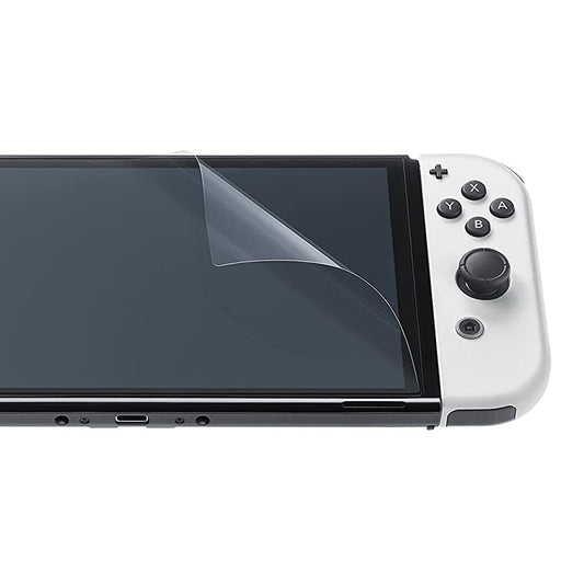 for Nintendo Switch OLED - 2x High Quality Plastic Screen Protector Guard | FPC
