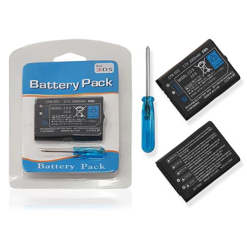 for Nintendo 3DS / 2DS - Replacement CTR-003 Battery 2000mAh | FPC