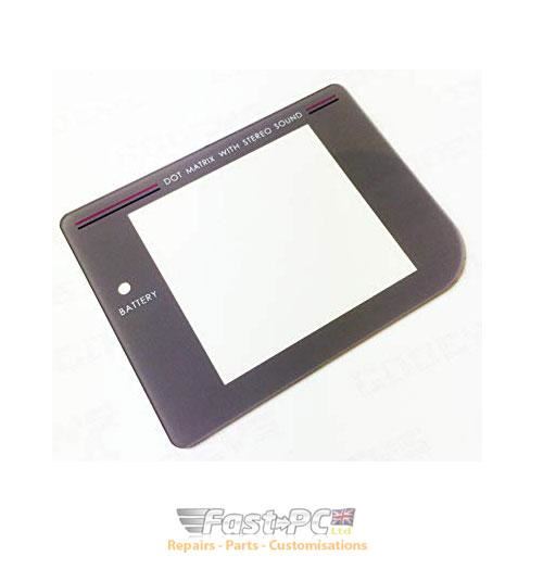 Dark - DMG-01 Gameboy Classic 1989 OEM Replacement Front Screen Lens Cover