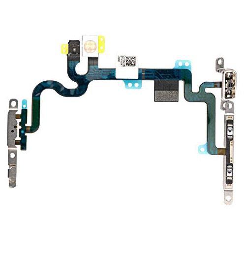 iPhone 7 On Off Power Button Mute Switch Mic Volume Flex with Metal