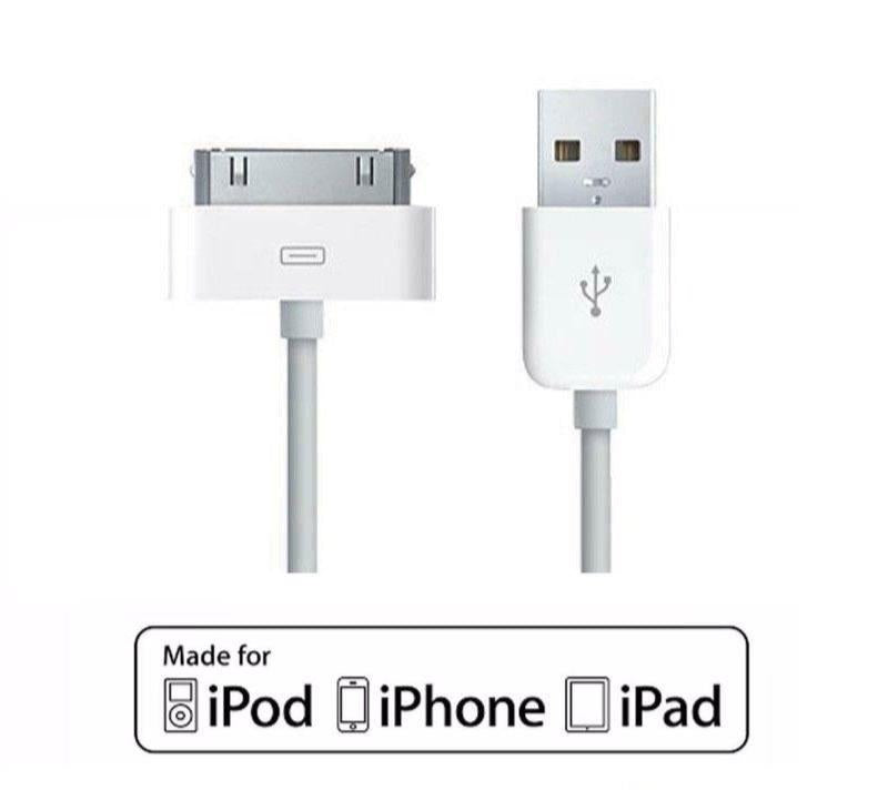 3x iPhone iPad iPod Nano 30 Pin USB Charger Sync Data Cable Lead OLD TYPE | FPC