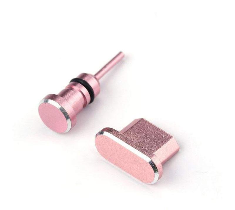 Metal Micro USB Charger & Ear Port Anti Dust Cover Plug Older Samsung Android