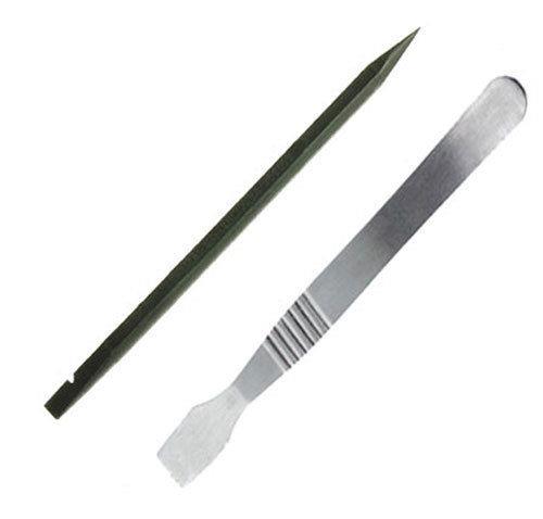 for iPad iPhone Samsung Laptop Battery - Double Spudger Pry Set Metal & Nylon