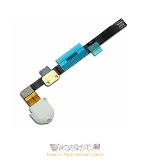 White iPad MINI 1 2 3 OEM Headphone Earphone Audio Jack Socket Port Ribbon Cable