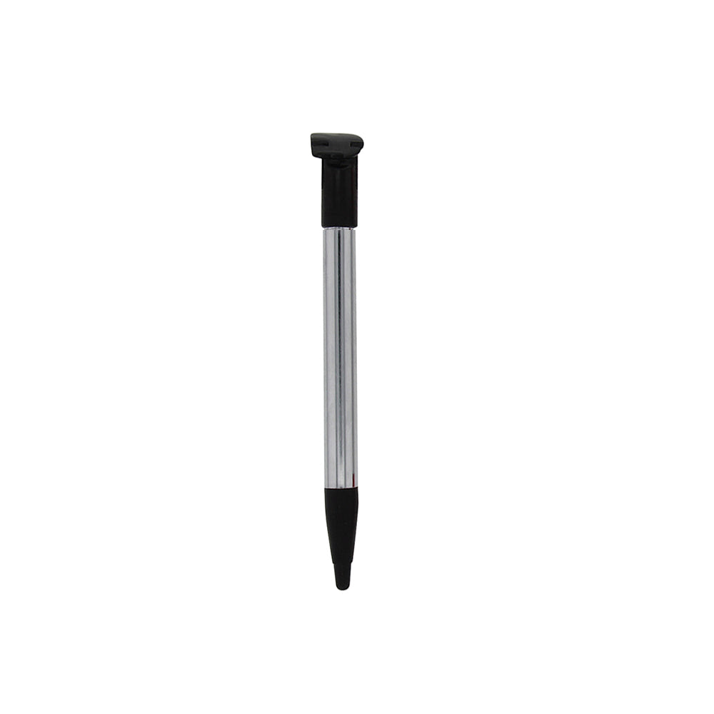 for Nintendo NEW 2DS XL - 2 Black Metal Retractable Extendable Stylus Pens FPC