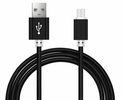 for PS4 Xbox One Controller - Braided Micro USB Charger Cable Lead | FPC