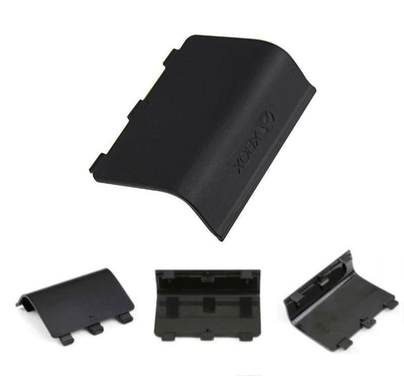 for Xbox One Controller - Premium Logo Black OEM Replacement Battery Cover | FPC