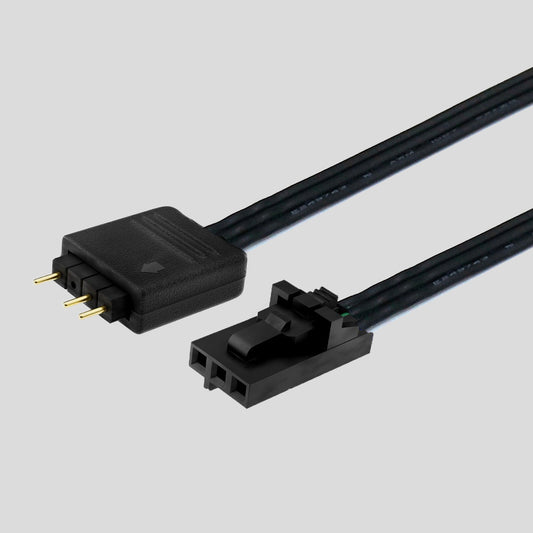 for Commander Pro - Corsair RGB to Standard ARGB 3pin 5V Adapter M/F (25cm)