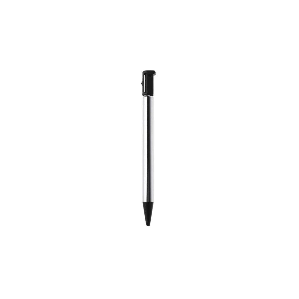 for Nintendo 3DS - 2 Black Metallic Retractable Extendable Stylus Pens | FPC