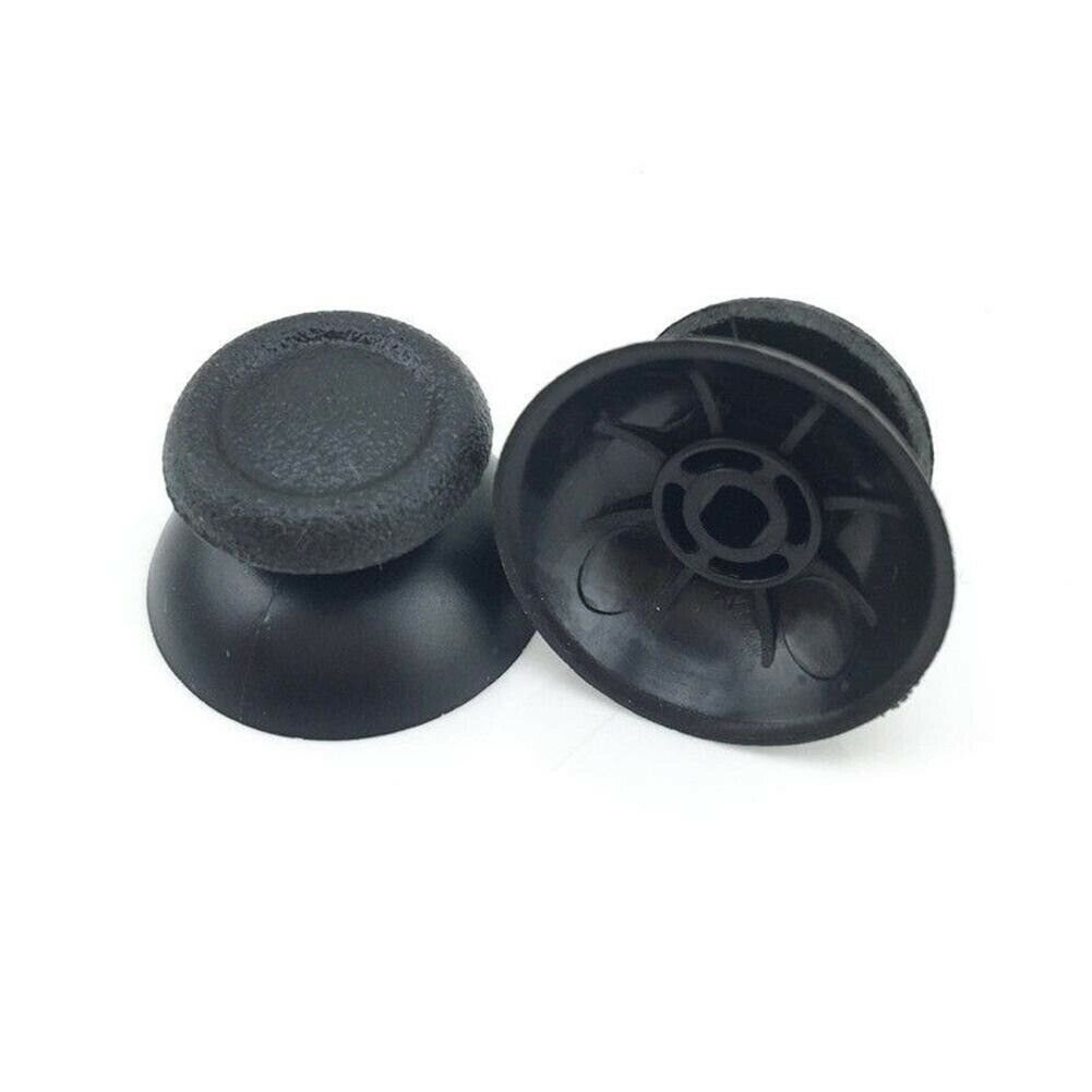 For Sony PS4 Controllers - 2x Replacement ALPS Analogs & 2x Black Thumbsticks