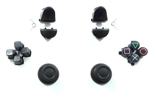 for PS4 V1 Controllers - Full Buttons Replacement Kit Set | FPC