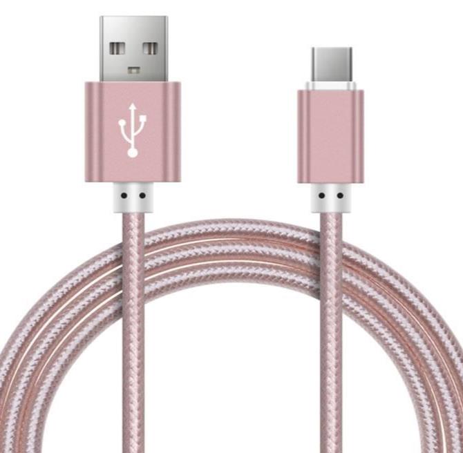 For Nintendo Switch / Lite - Braided USB-C Power Charger Data Cable Lead | FPC