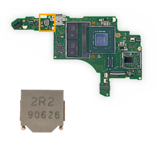 for Nintendo Switch | Lite | OLED - 2R2 Power Charger Inductor Large Coil | FPC