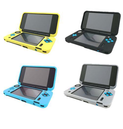 for Nintendo NEW 2DS XL - Silicone Protective Case Cover Bumper | FPC