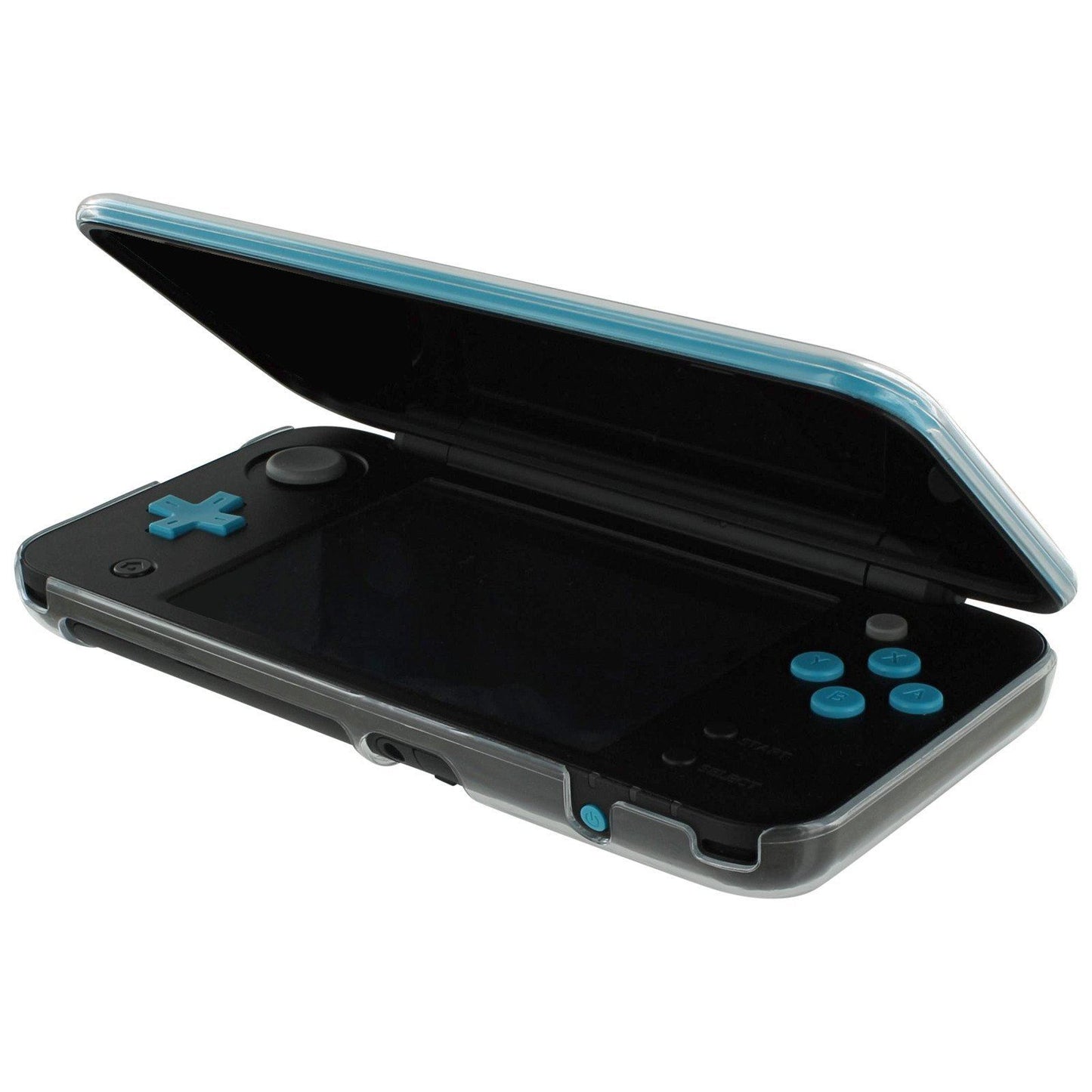 Clear Snap On Hard Protective Shell Armour Case Cover for Nintendo 2DS XL | FPC