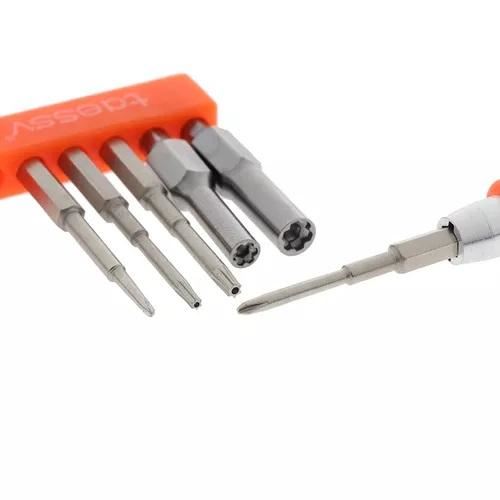 for Switch Game Boy Wii - Red 3.8mm 4.5mm PRO Screwdriver & Pry Tool Set | FPC