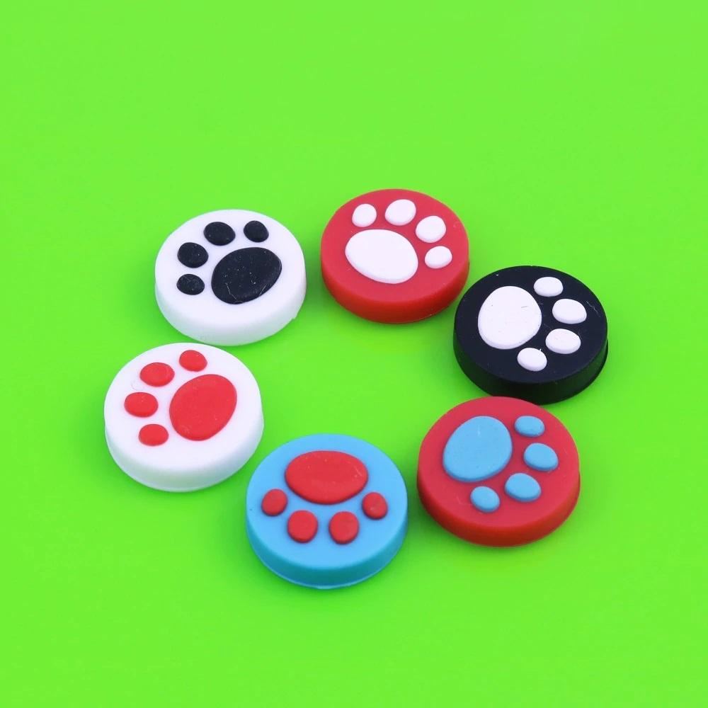 for PSP PS Vita Switch Plus Controller - 2x Cat Paw Print Thumb Grips caps | FPC