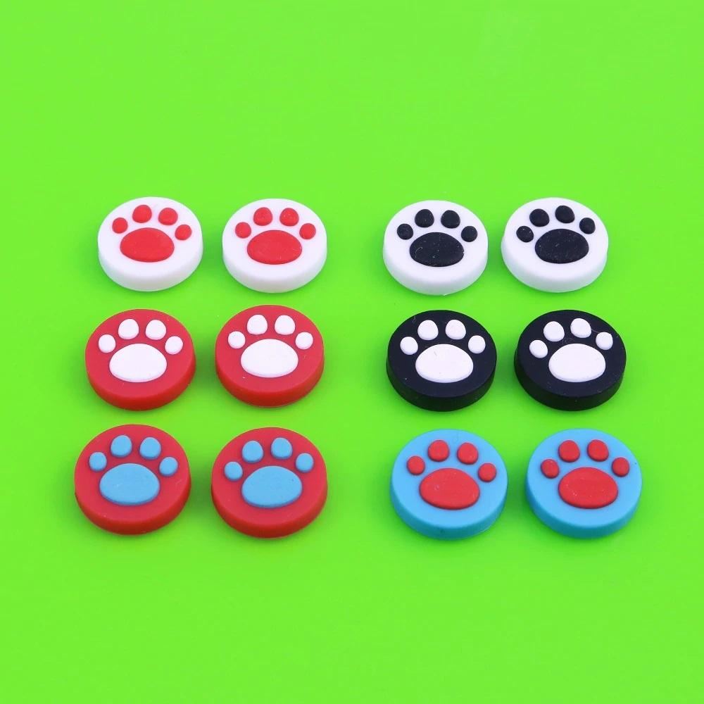 for PSP PS Vita Switch Plus Controller - 2x Cat Paw Print Thumb Grips caps | FPC