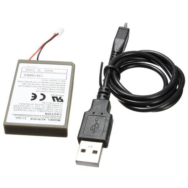 for PS4 Controller - KCR1410 Compatible Replacement Battery & Charge Lead | FPC