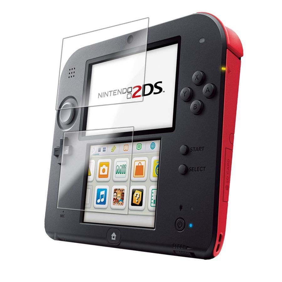 for Nintendo 2DS - Plastic PET Screen Protector Film Guard Set | FPC