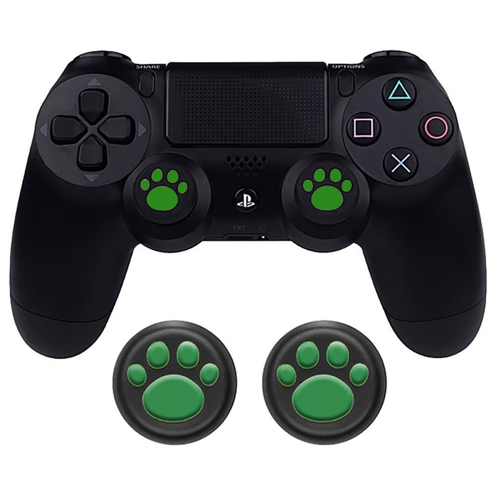 2x Cat Paw Silicone Analog Thumb Stick Grip Cover Caps for PS4 Xbox One | FPC