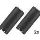 2x Black Replacement Battery Back Cover for Nintendo Wii Controller | FPC