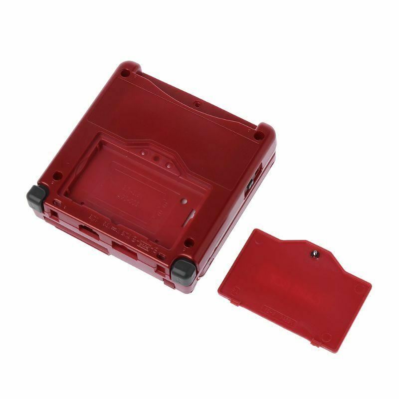 for Gameboy Advance SP - Red Replacement Full Housing Shell & Lens | FPC