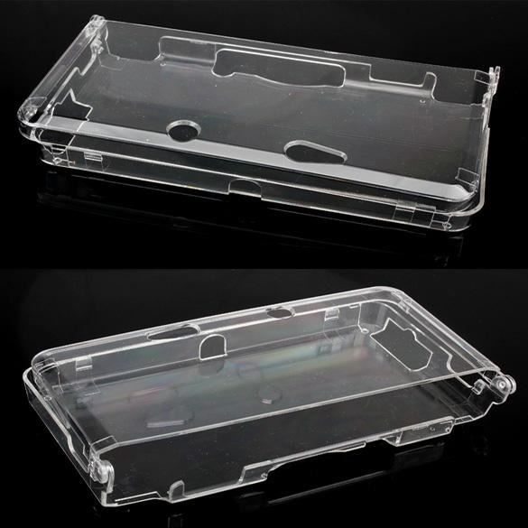 for Nintendo 3DS - Clear Snap On Hard Protective Shell Armour Case Cover | FPC