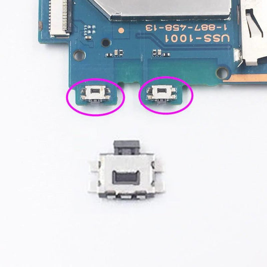 for PS Vita 1000 / 2000 - 2x Replacement Volume Button Switch | FPC