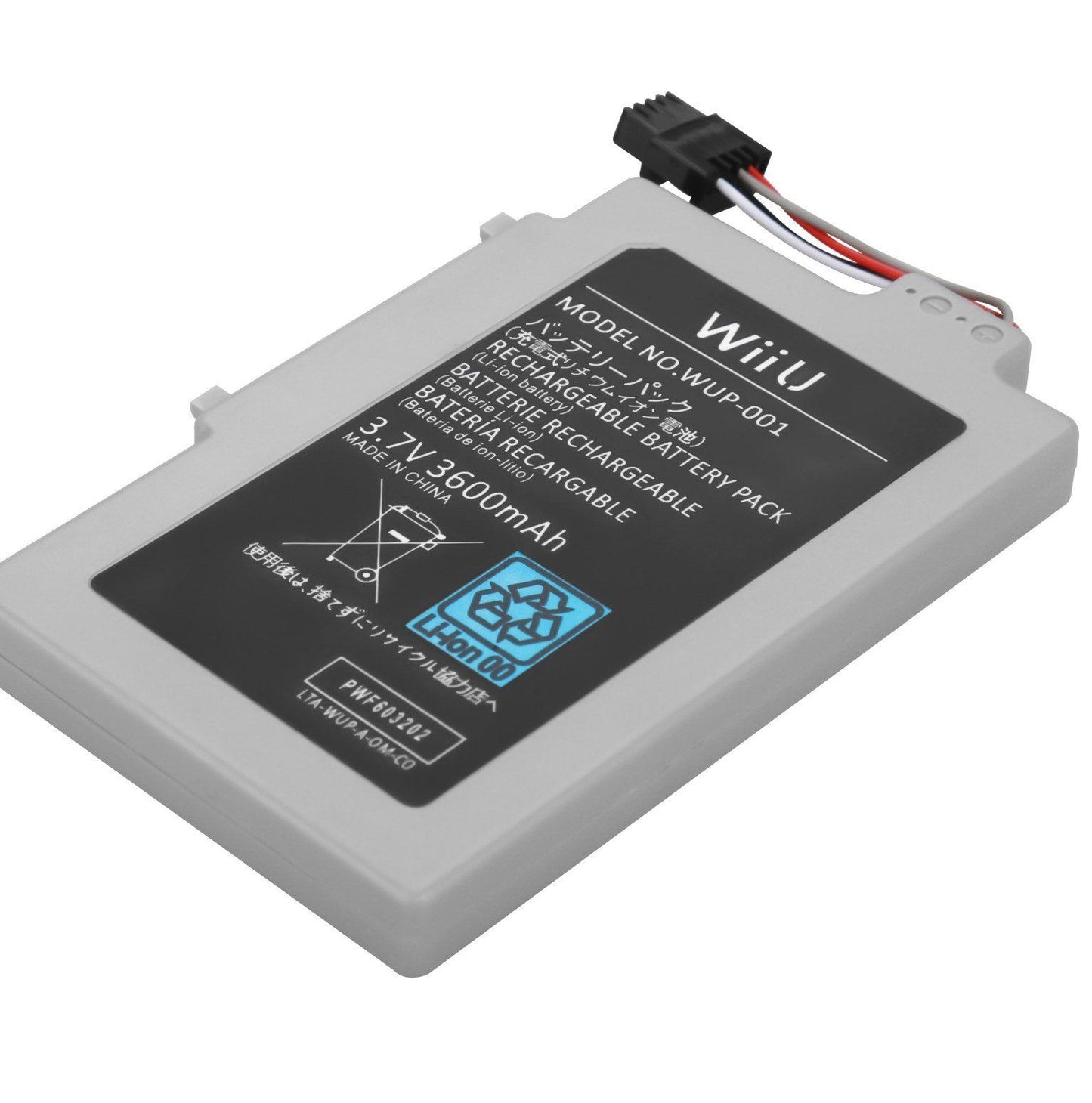 for Nintendo Wii U Gamepad - Extended 3600mah 3.7V Battery ARR-002 | FPC