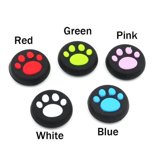 for Xbox Series X / PS5 - 2x Cat Paw Silicone Thumb Stick Cover Grips | FPC