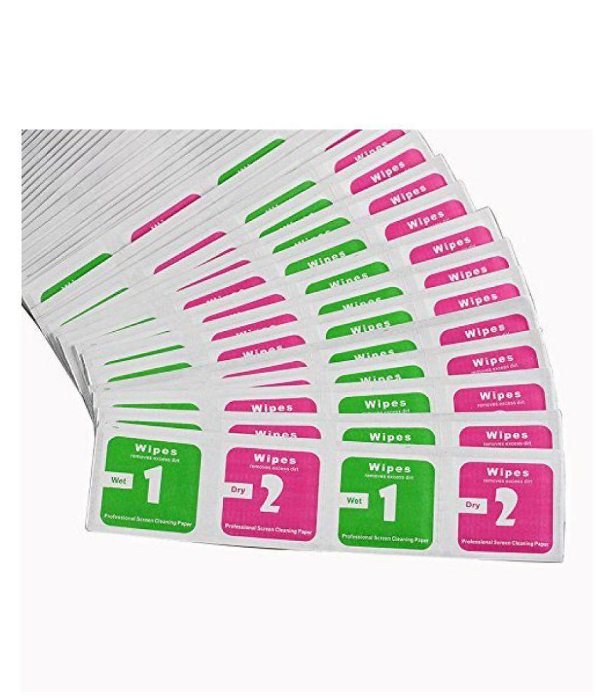 WET-DRY Wipes 2 in1 Set for Smart Phone and Tablet Screen Cleaning Alcohol | FPC