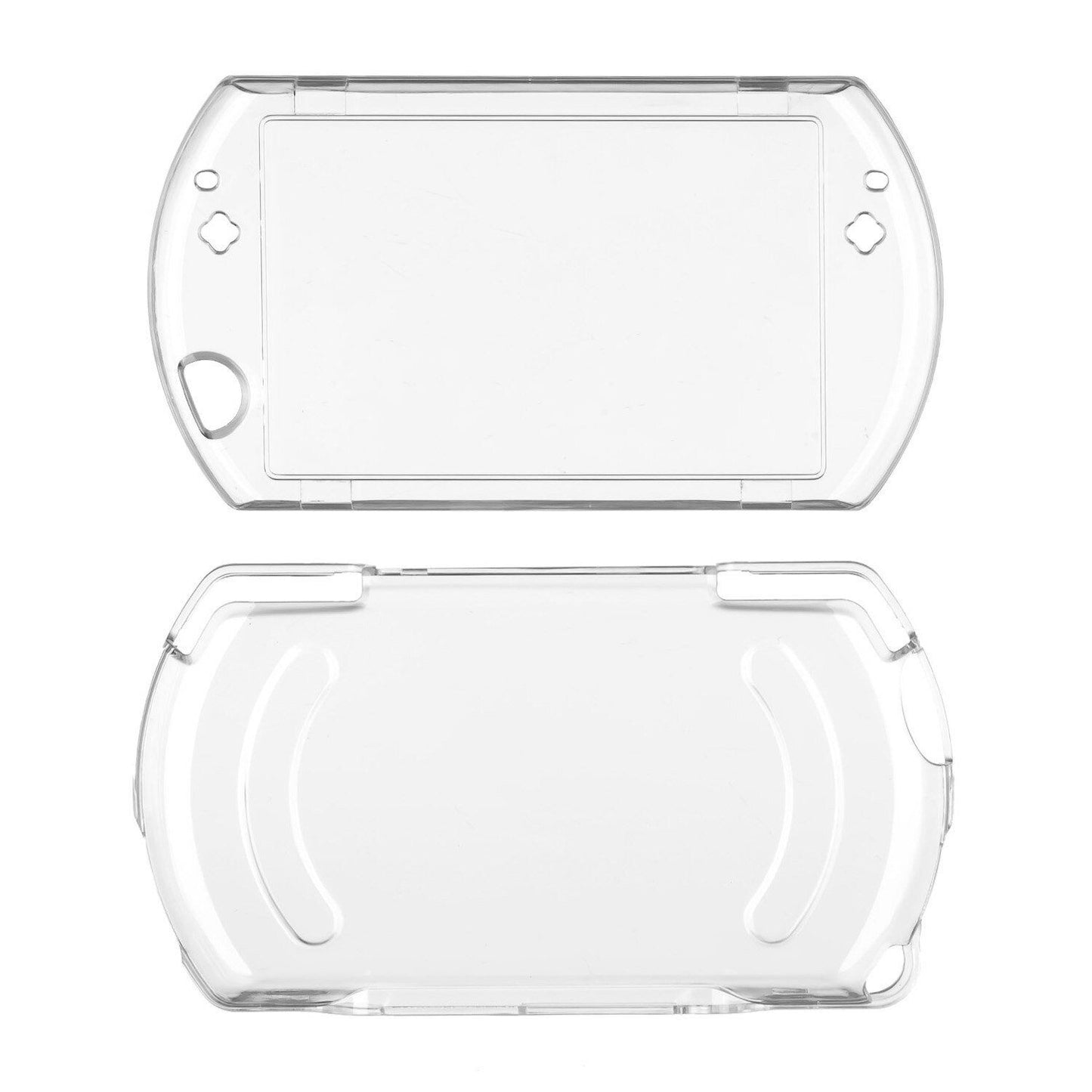 for Sony PSP GO - Clear Snap On Hard Protective Shell Armour Case Cover | FPC
