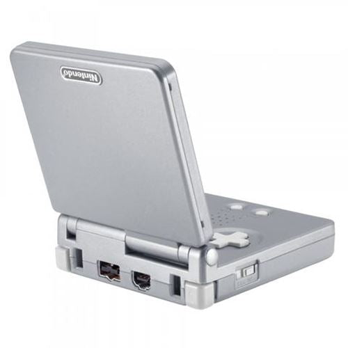 for Gameboy Advance SP - Silver Replacement Full Housing Shell & Lens | FPC