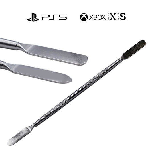 Metal Blade Spudger Crowbar Opening Pry Tool for PS5 Xbox SX Controllers | FPC