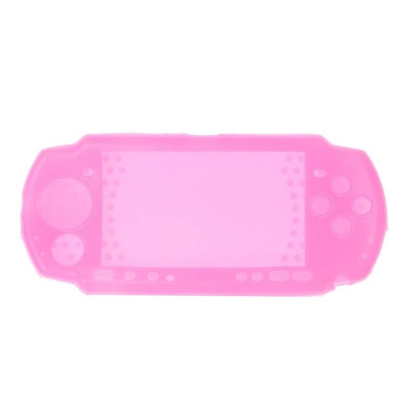 for PSP 1000 Series - Soft Silicone Rubber Bumper Protective Case Cover | FPC