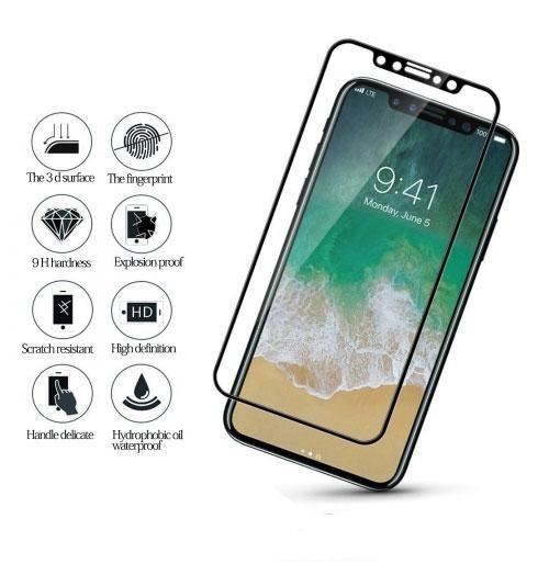 for iPhone XR/XS/X - Edge 4D Full Coverage Tempered Glass Screen Protector | FPC